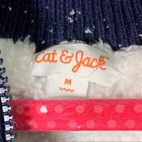 Cat & Jack Furry Lined Sweater Vest - Picture 10 of 11